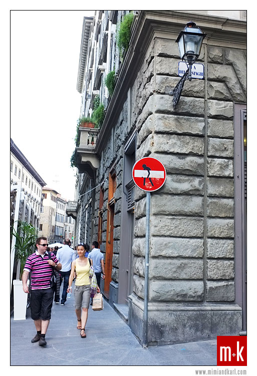 Firenze stop sign