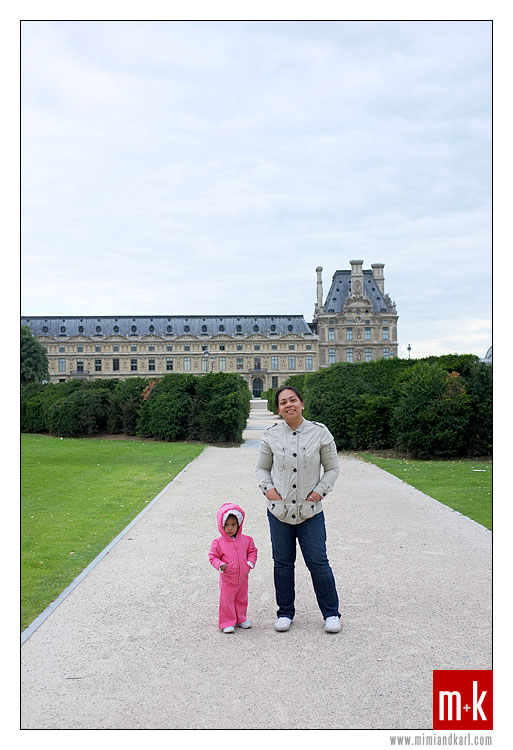 Katy and Mimi at the Tuileries Garden Tuileries Garden