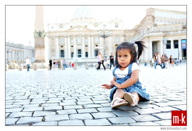Katy at the Vatican Katy at the Vatican
