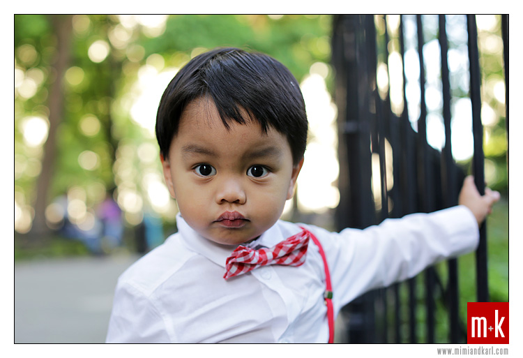 kiddie bow tie and suspenders