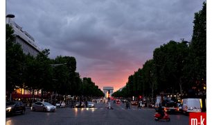 Arc de Triomphe, Champs Elysees, Paris, France